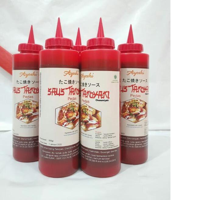 

Quality Control✅Saus Takoyaki PEDAS 600gr, Botol Lentur Mudah Tuang, Umami, HALAL MUI|RA7