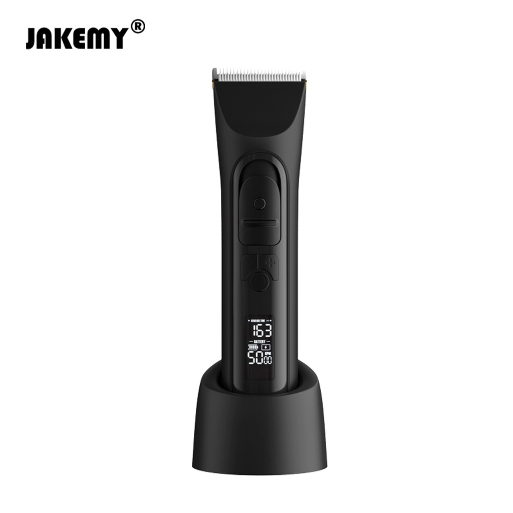 Jakemy JM-PE02 Alat Cukur Bulu Hewan Pet Hair Clipper Set Dual Chip