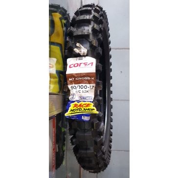 (CORSA) - BAN LUAR CORSA 90/100-17 MT CROSS BAN BUAT MOTOR GRASSTRAK