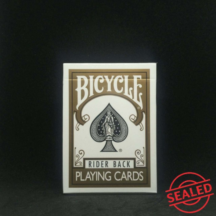 Kartu Bicycle Gold Rider Back Playing Card