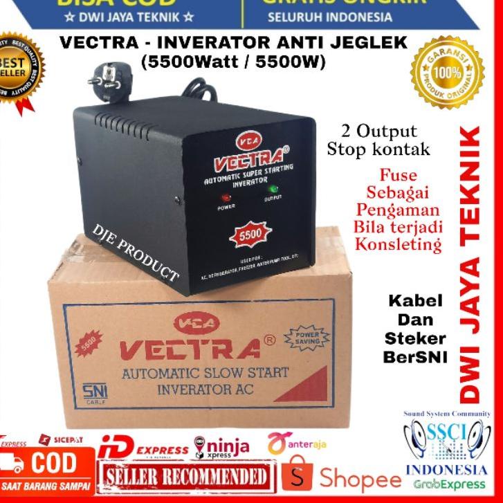 Langsung Order VECTRA - INVERATOR ANTI JEGLEK (5500Watt / 5500W)