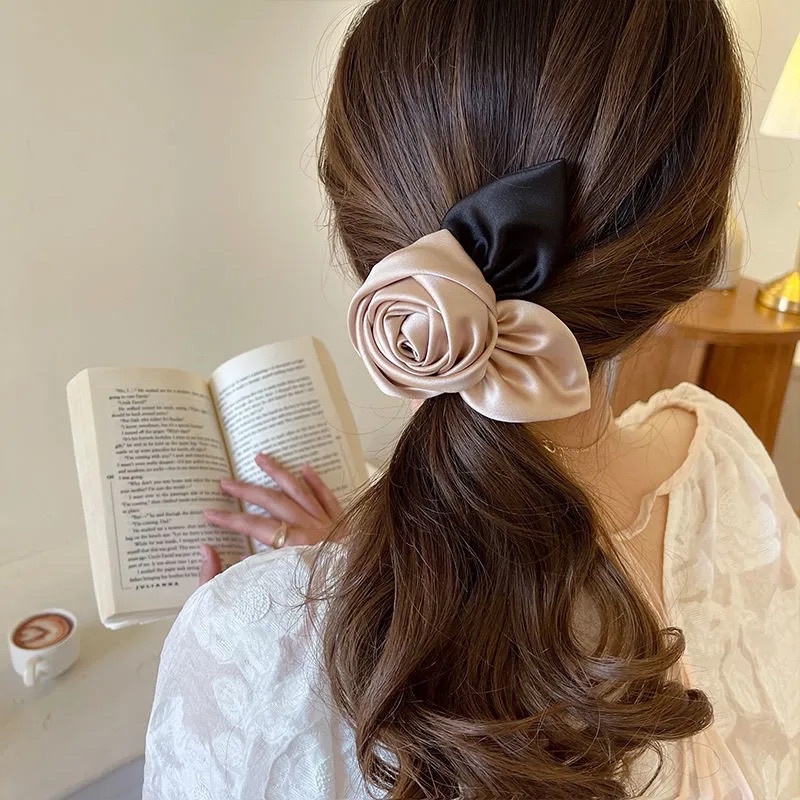 Delunashop pita elegant rose hairpin - Lafleur Aksesoris fashion jepit rambut korea klip france jepit otomat jepit rambut pita korea hairpin korea jepit rambut mawar jepit rambut bunga rose