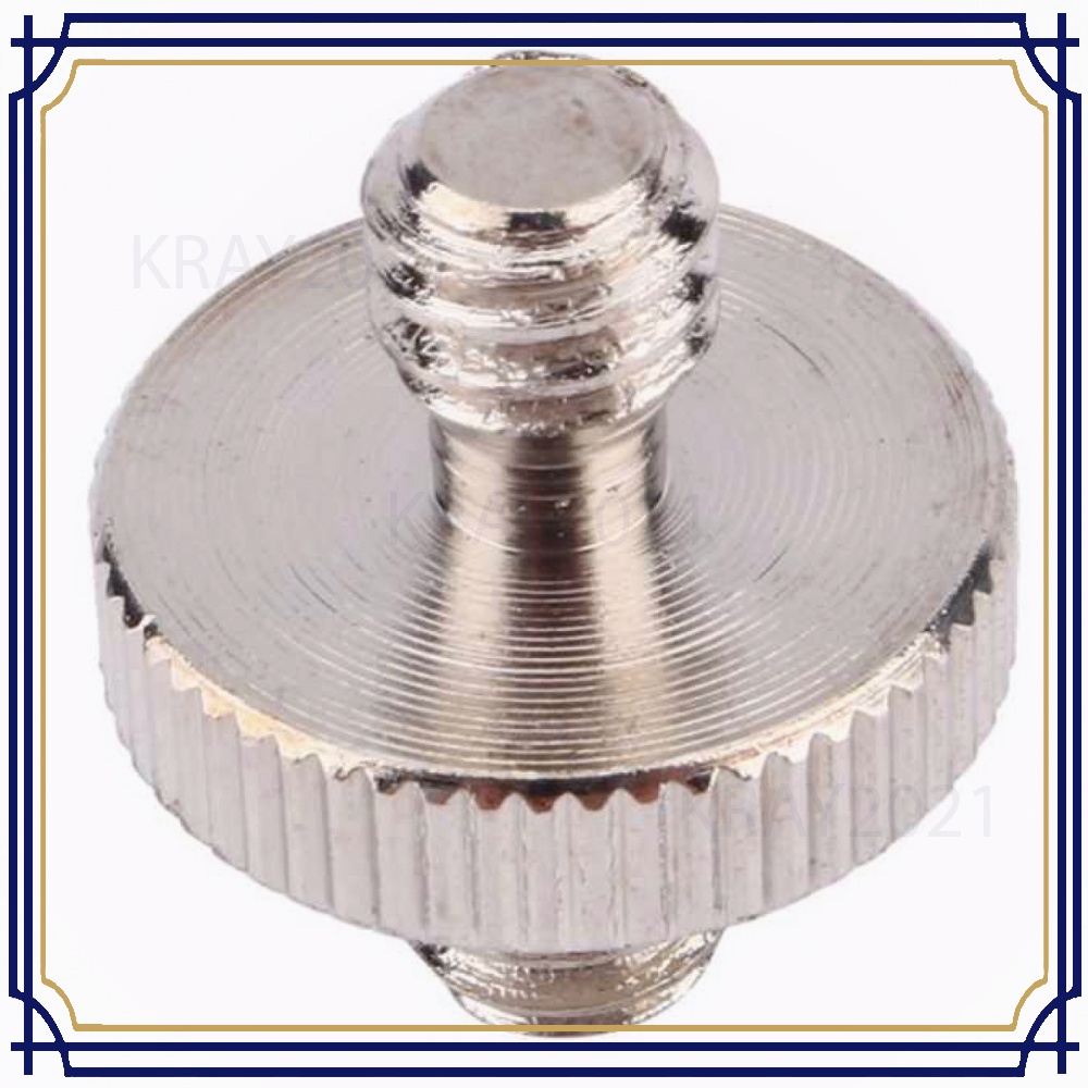 Hot Shoe 1/4 Male to 1/4 Male Thread Adapter -AP422