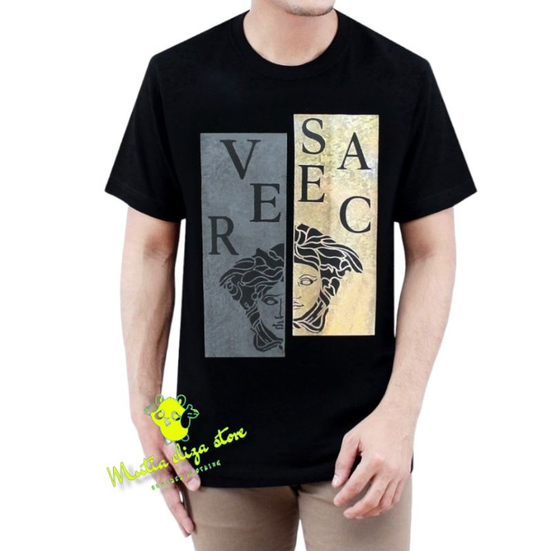 KAOS PRIA DISTRO PREMIUM 838 / TSHIRT VER5ACE / BAJU KAOS PRIA / KAOS LENGAN PENDEK / KAOS M.L.XL / KAOS PRIA DISTRO / KAOS  VERSACE