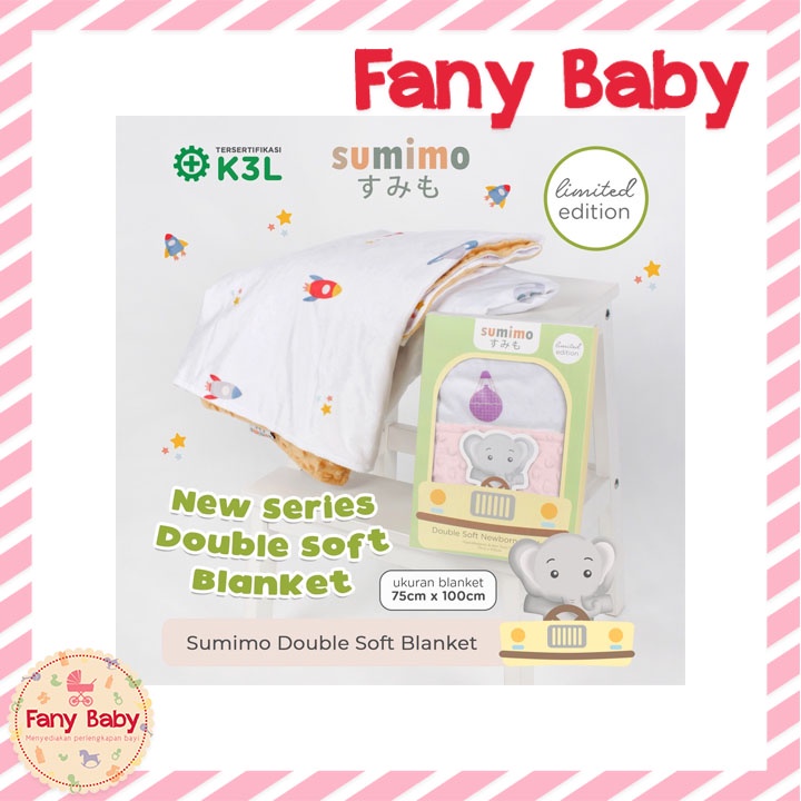 SUMIMO DOUBLE SOFT NEWBORN BLANKET