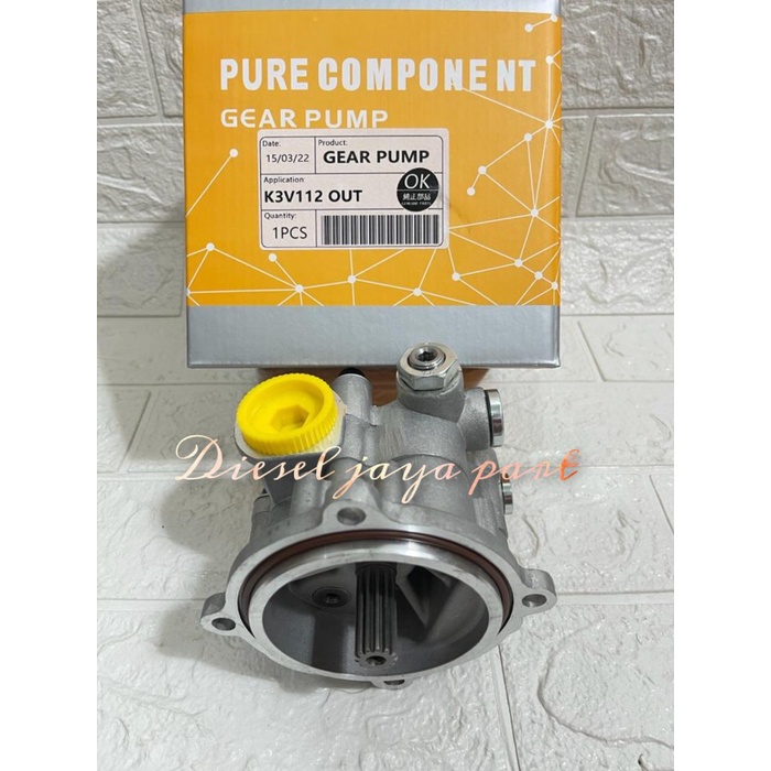 Gear Pump Charge Pump EC210B SH210 SK200 Charge Pump K3V112