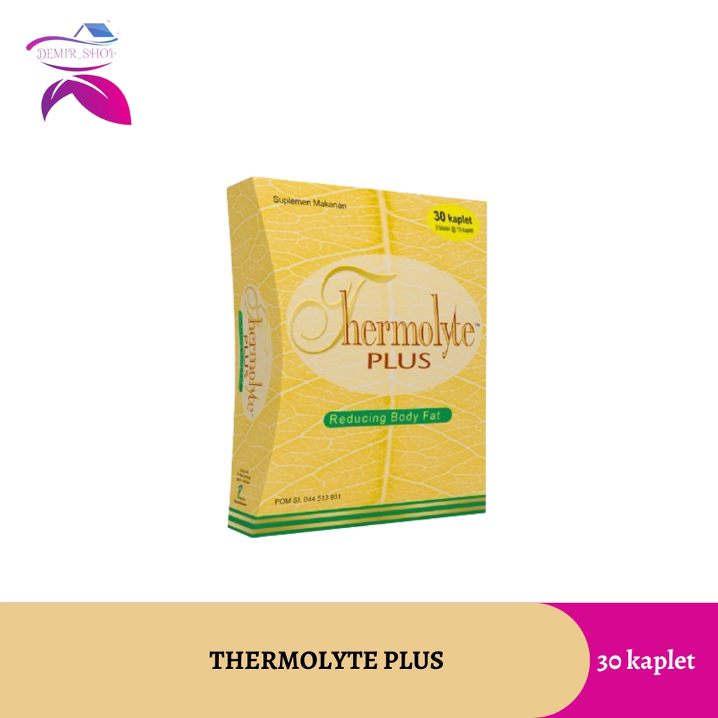 Thermolyte Plus / Thermolyte Plus 10 dan 30 / Obat Pelangsing Alami