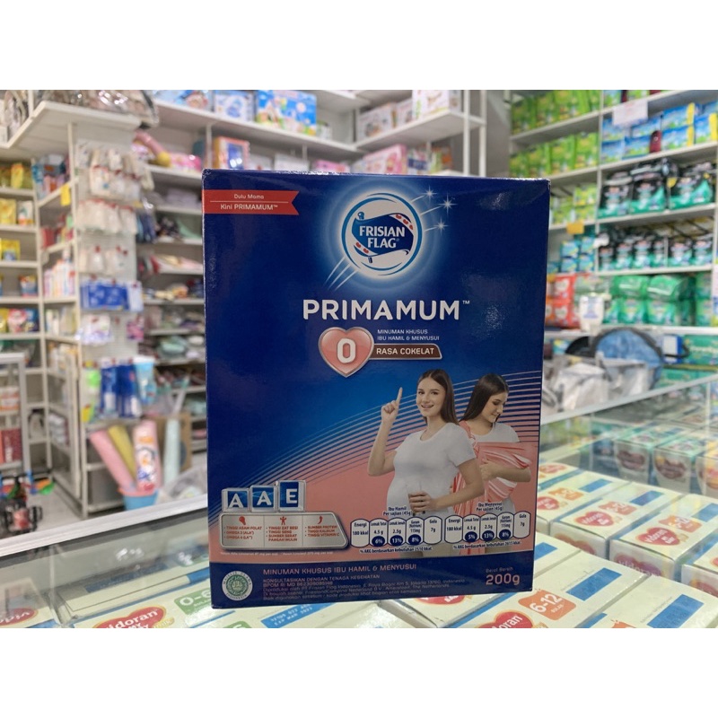 Frisian Flag Primamum Coklat 200g (two in one) susu ibu hamil dan menyusui
