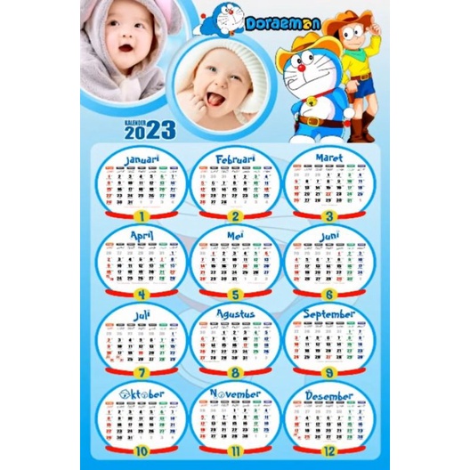 

Ecer Kalender Dinding 2023 Kalender Custom Foto 1 Lembar