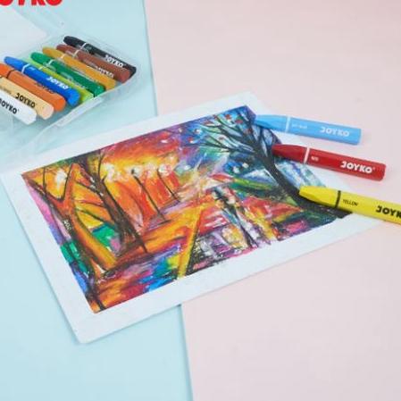 

Baru라마 KRAYON TITI 24 WARNA OIL PASTEL / CRAYON JOYKO 24 W . . . . . .