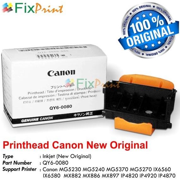 Print Head Canon IX6560 Printhead ix6560 ix 6560 Qy6 0080 Original