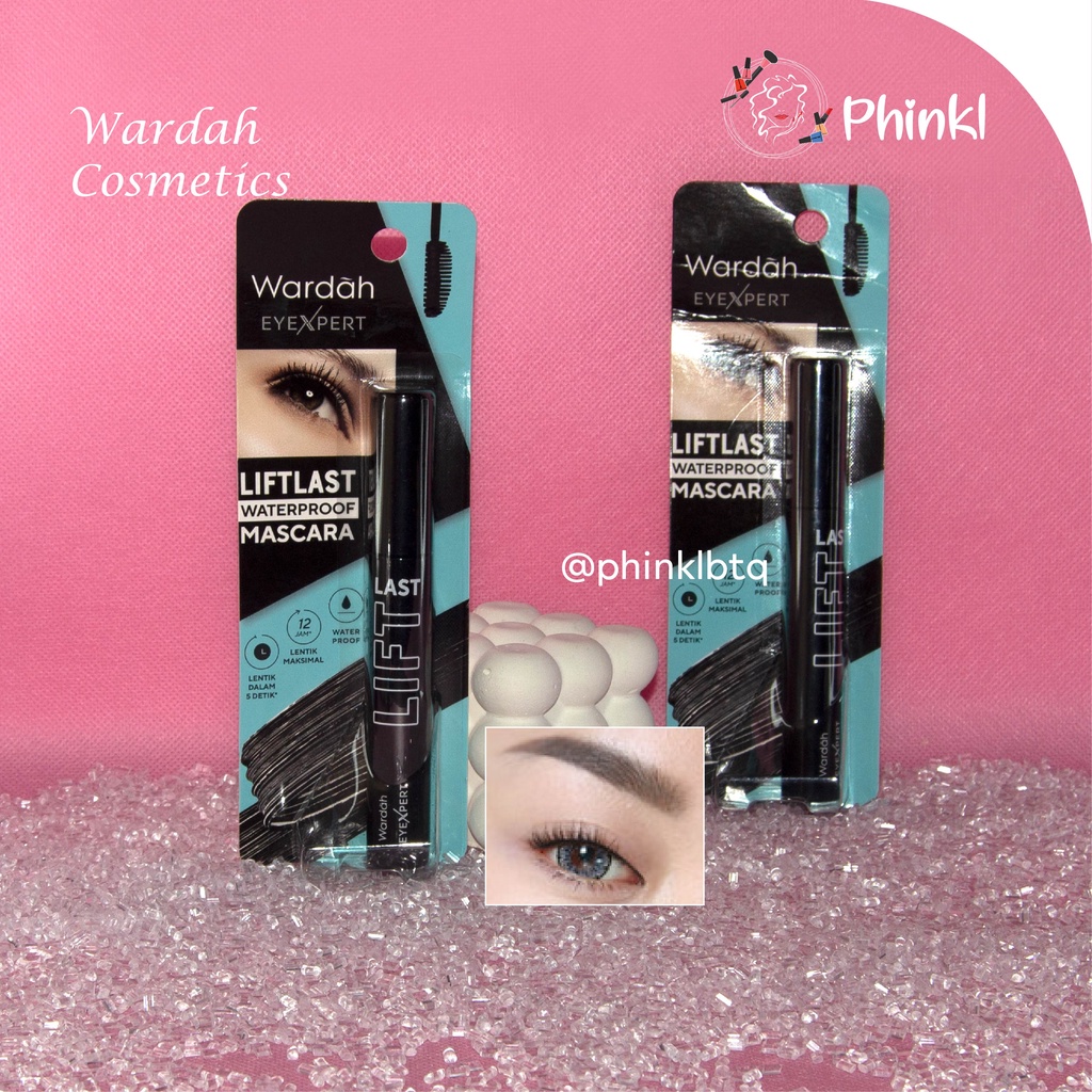 `ღ´ PHINKL `ღ´ Wardah Eyexpert Liflast Waterproof Mascara maskara bulu mata cetar hitam tebal