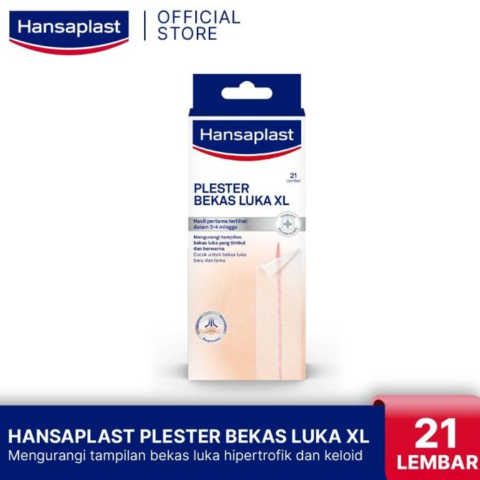 (BISA COD) Hansaplast Plester Bekas Luka XL - Menghilangkan Bekas Luka & Keloid