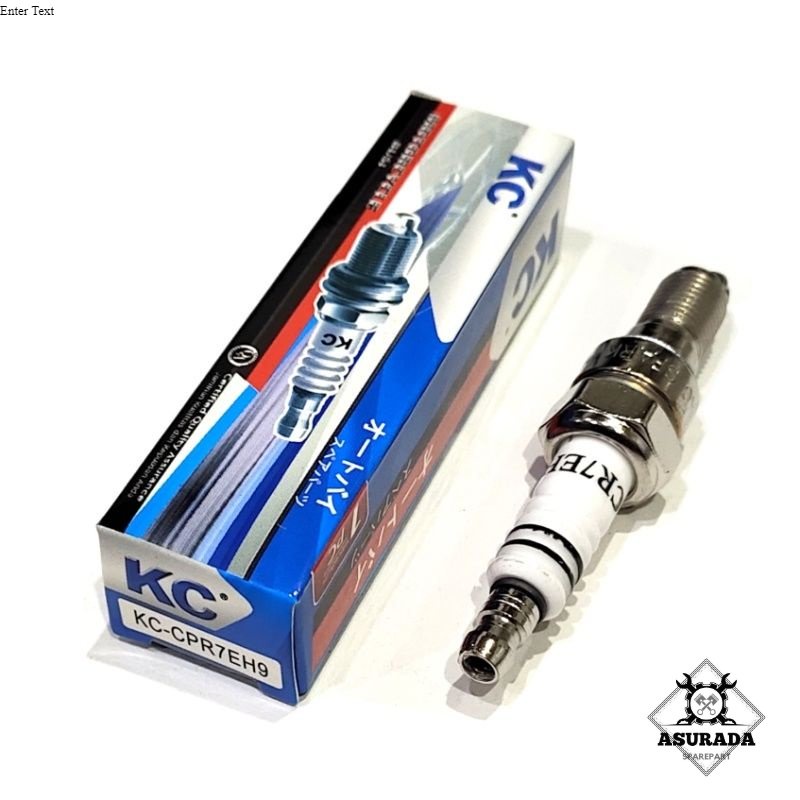 DISKON SPARK PLUG BUSI CPR7EA 9 VARIO PCX BLADE KARISMA SUPRA X NEX SPIN ADDRESS SHOOTER FIT 125 150