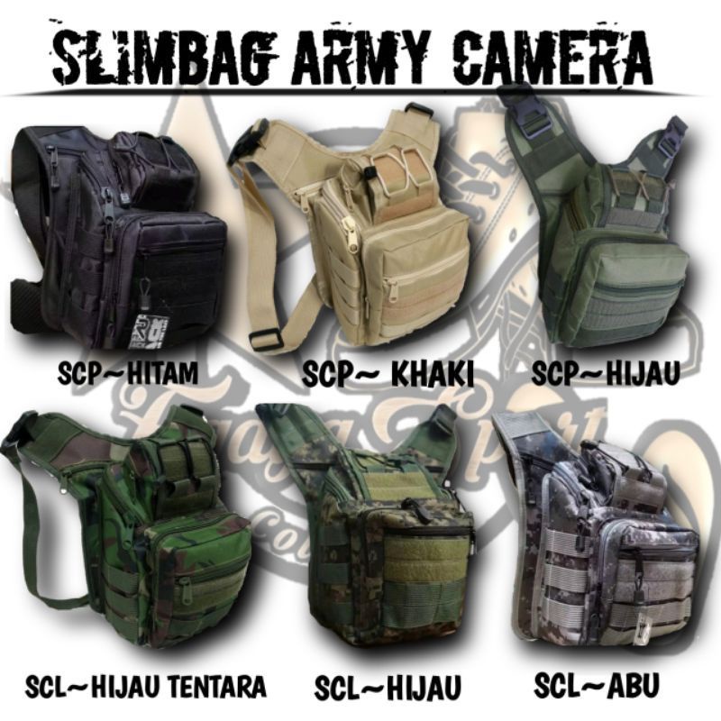 Tas Selempang Pria Loreng Tectical Ukuran Besar # Tas Army Termurah