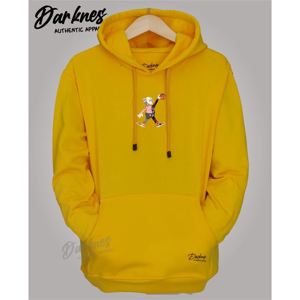 Jaket Hoodie Pria Cod Aesthetic List Basket Warna Kuning Sweater Hoodie Polos Pria Wanita Premium Ho