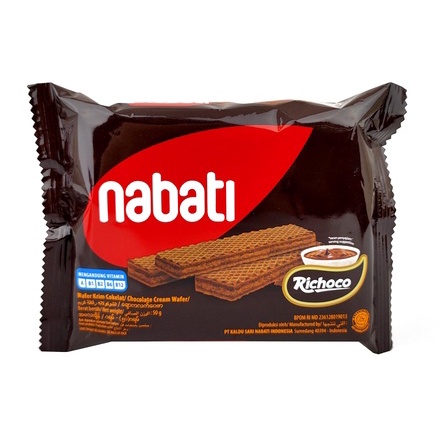 

NABATI Wafer 50 gr Reguler Keju / Richoco / Pink LavaRicheese Nabati Wafer 42 Gr