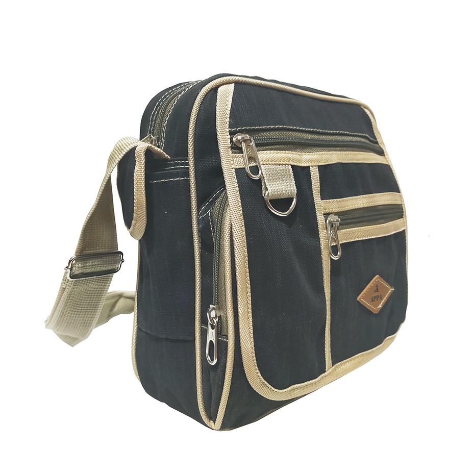 Tas APPA330 Slempang - Slingbag - Tas bahu - Tas Selempang Gaul Kanvas Vintage Classic Pria Wanita