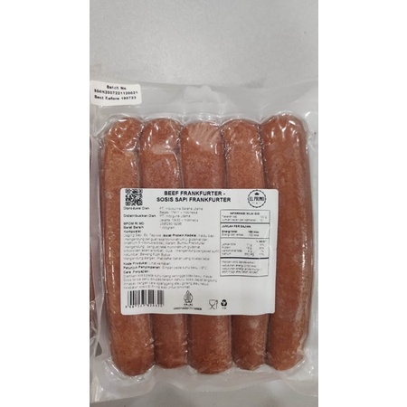 

EL PRIMO BEEF FRANKFURTER SAUSAGE PREMIUM 1Kg