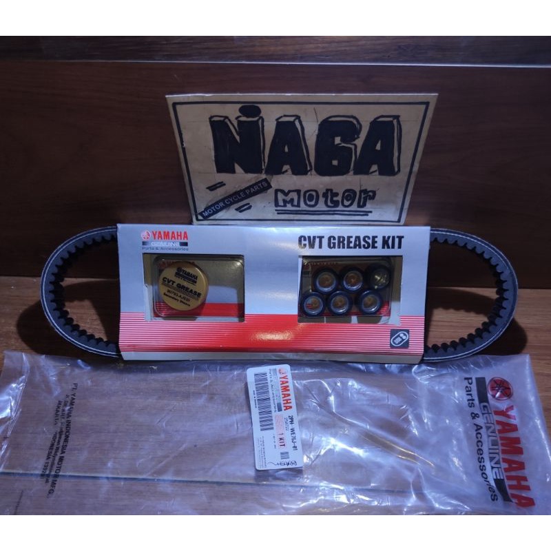 Vanbelt Komplit Roller CVT Mio M3 Mio Z Soul GT 125 Fino 125 Original YGP 2PH-WE76J-01