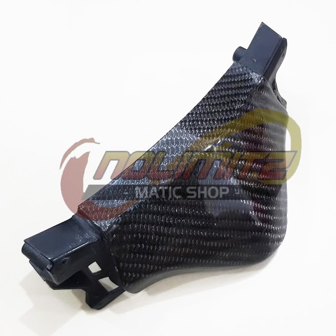 Cover Tutup Dagu Lampu Depan Carbon Kevlar Parts Ori Yamaha NMAX OLD