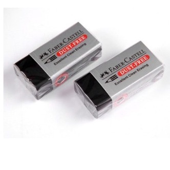 

PENGHAPUS / DUST FREE ERASER SMALL NEW / DUST FREE ERASER BIG FABER CASTELL (PCS)