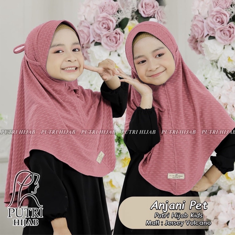 JILBAB ANAK BY PUTRI HIJAB / HIJAB ANAK / HIJAB INSTAN ANAK / JILBAB ANAK