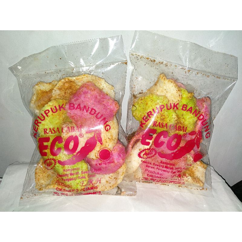 

Kerupuk ACI By ECO varian Pedas