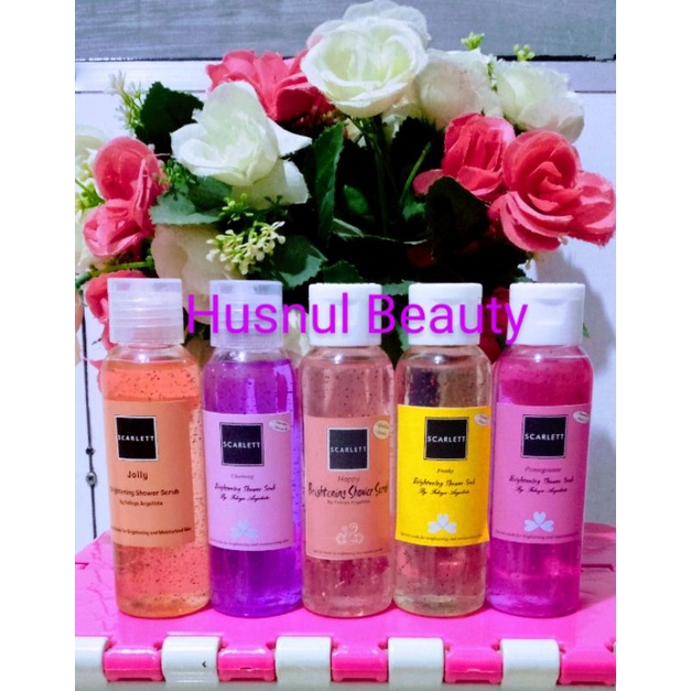 Scarlett Mini Shower Scrub Sabun Mandi Cair / Body Care