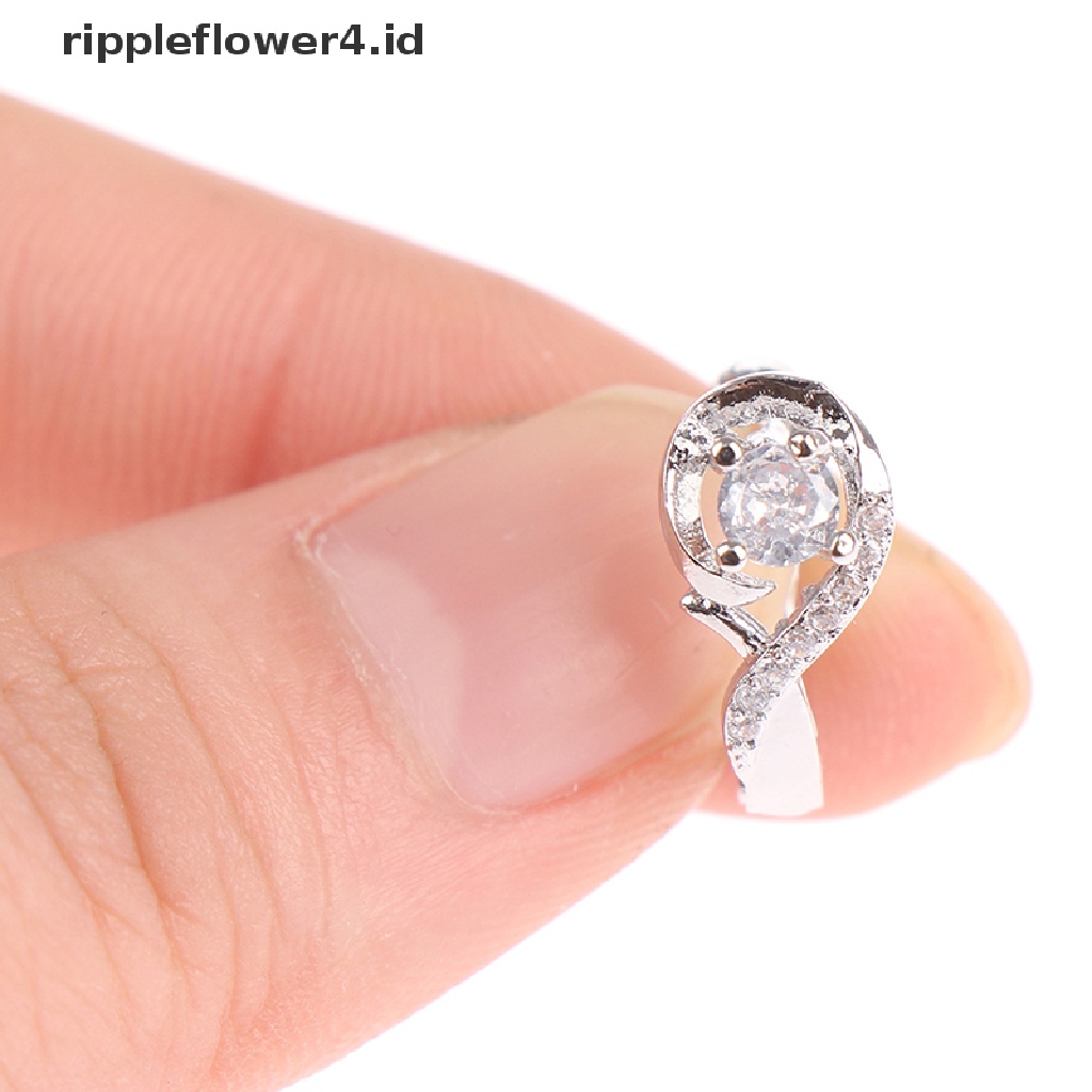 {rippleflower4.id} 1pasang Anting Tusuk Pelangsing Anting Kesehatan Penurunan Berat Badan Perhiasan Magnet~