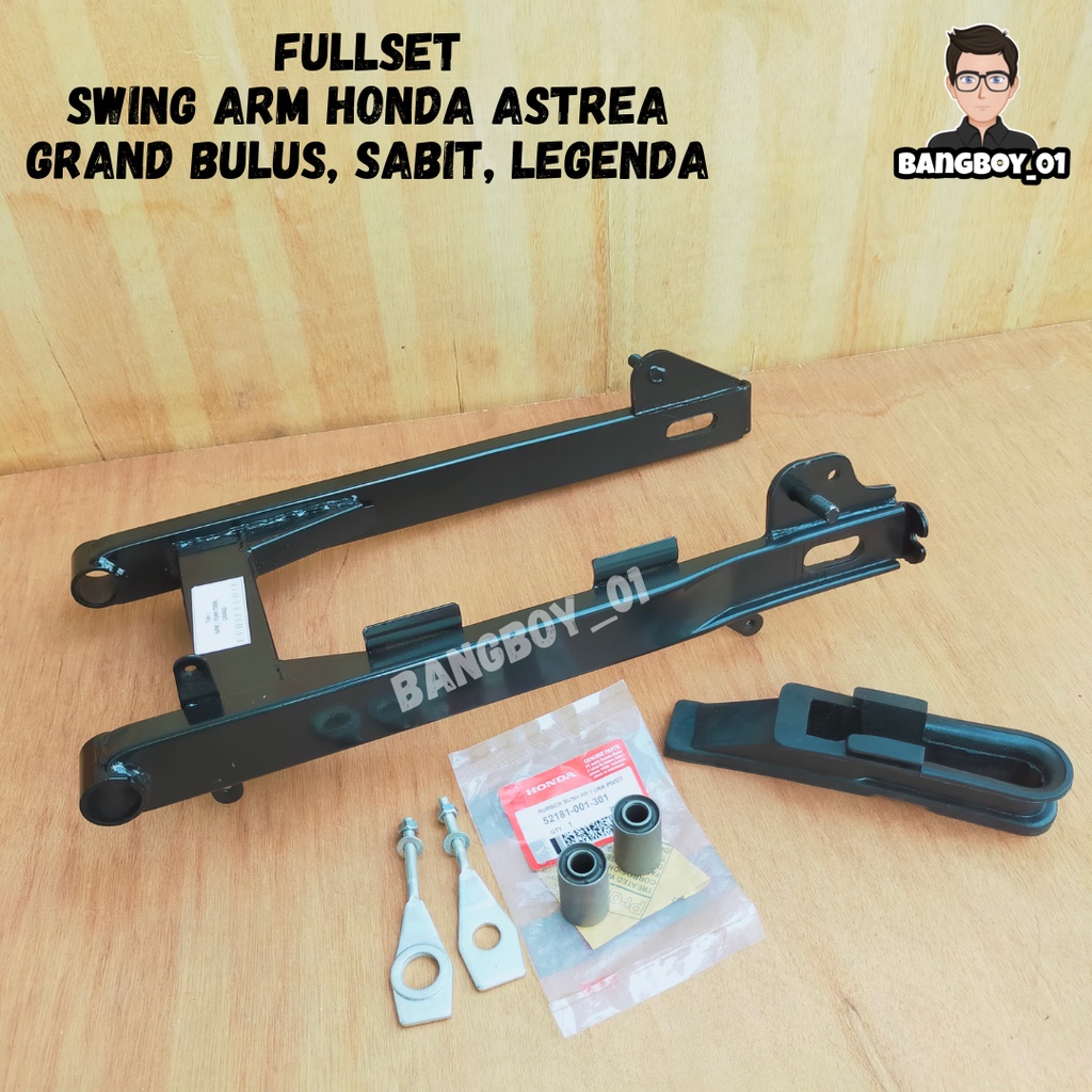 SWING ARM AREM LENGAN AYUN MOTOR VARIASI HONDA ASTREA GRAND BULUS 93 SABIT IMPRESA 97 LEGENDA 2
