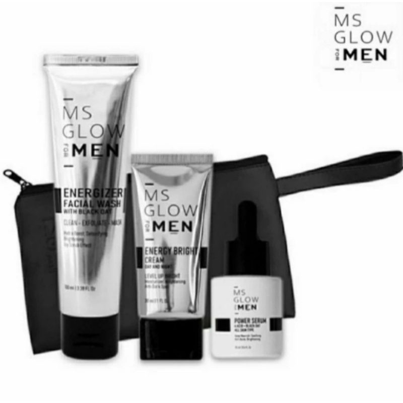 Ms Glow Men Paket Basic 3in1 Original