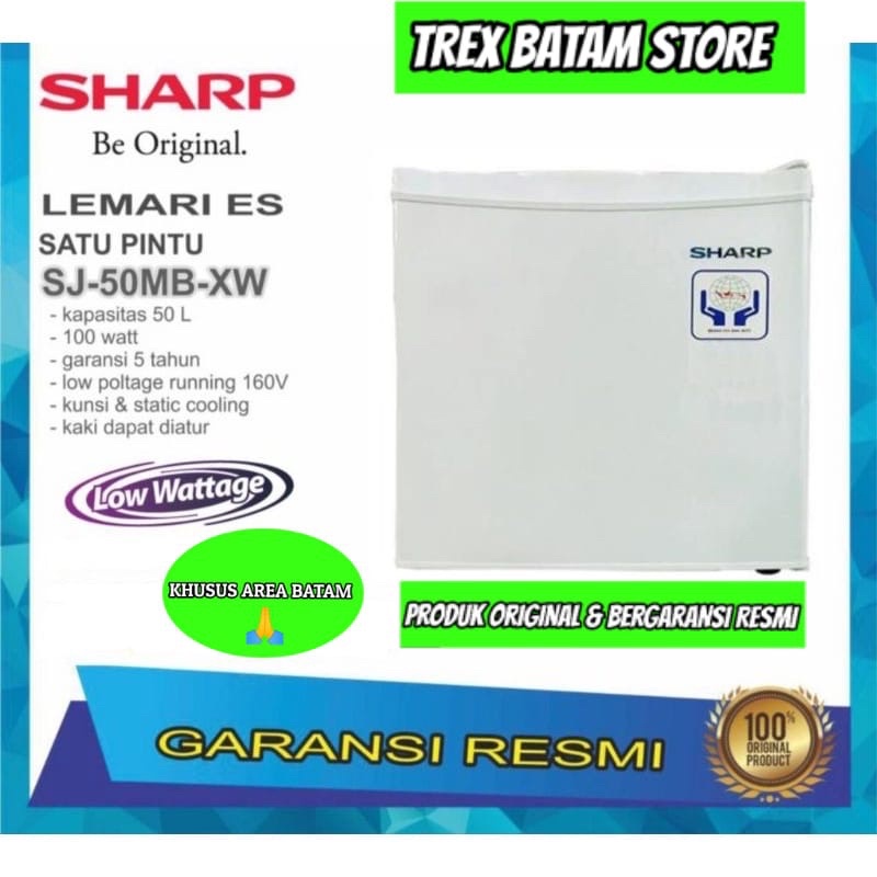 SHARP SJ50MBXW KULKAS MINI BAR (BATAM)