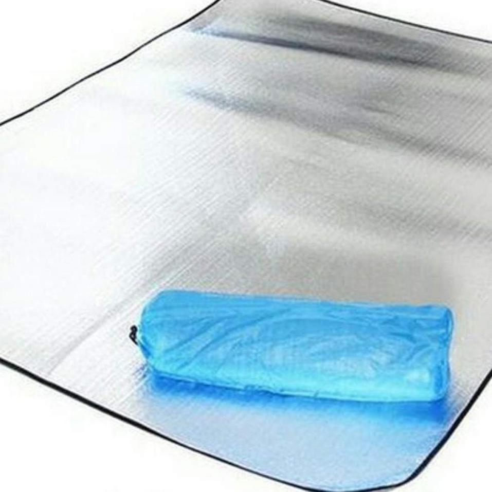 Serba Untung Matras Almunium Foil Ultralight Double Side - Ringan dan Ringkas packing kecil