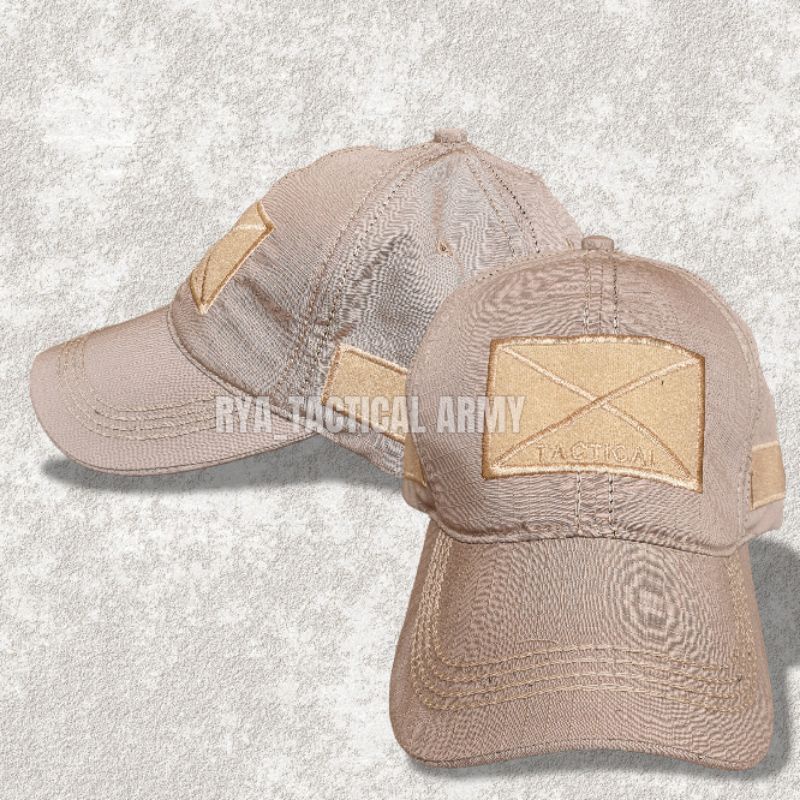 topi tactical cream tan | topi baseball caps velcro tactical | topi bdu tactical army cream tan