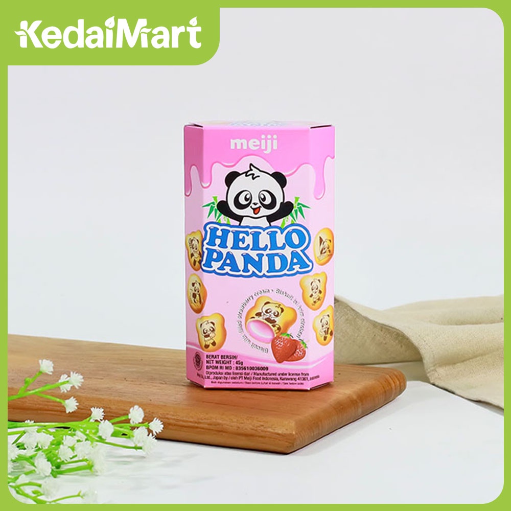 

Meiji Hello Panda Rasa Strawberry 45 Gram