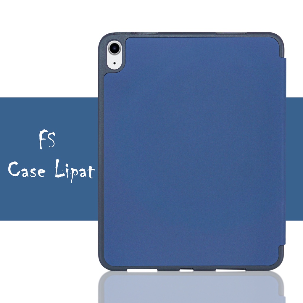 Casing iPad Mini 1/ 2/ 3/ 4/ 5 | Mini 6 | 2/ 3/ 4 | 5/ 6/ 9.7 | Pro 10.2 | Pro 10.5 | 10/ 10.9 2022 | Air 4 10.9 | Pro 11/ M2 2022 | Pro 12.9 2022 FS Flip Case Lipat Smart Cover Stylus