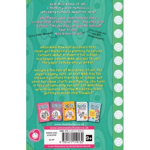 DORK DIARIES: DEAR DORK