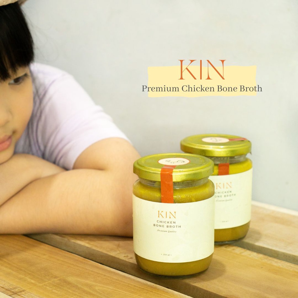 

Kin Chicken Bone Broth Seasoned - Kaldu Tulang Ayam Premium