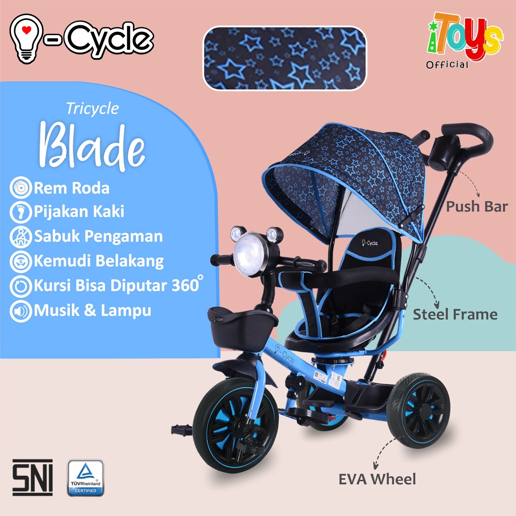 Stroller Anak i-Cycle (Blade) TC-1909