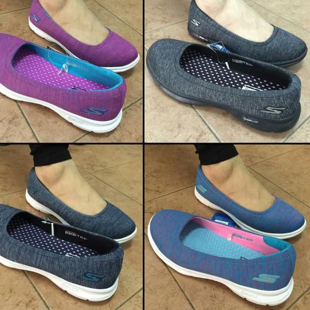 Termurah (Sale Stock) Sepatu Skechers Wanita Flat Balet Skechers G0step - Challenge