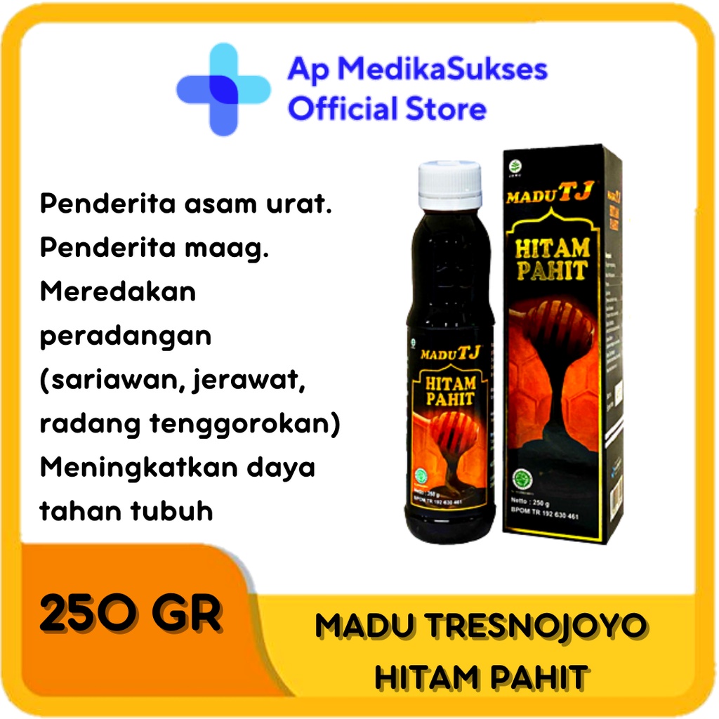 

Madu TJ Hitam Pahit 250 g