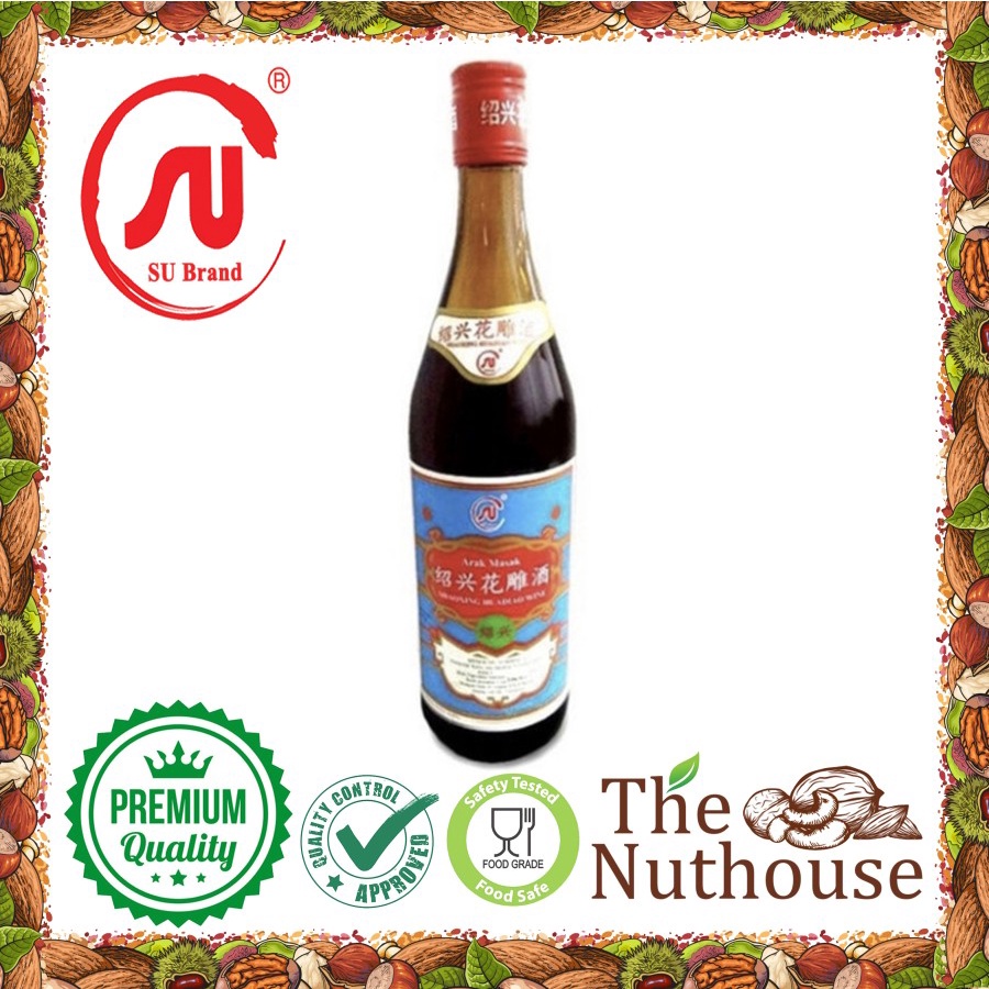 

SU Brand ARAK MASAK penyedap / ShaoXing Huadiao Cooking Wine 640ml