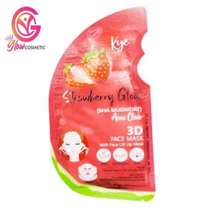 KYE STRAWBERRY GLOW ACNE CLEAR 3D FACE MASK