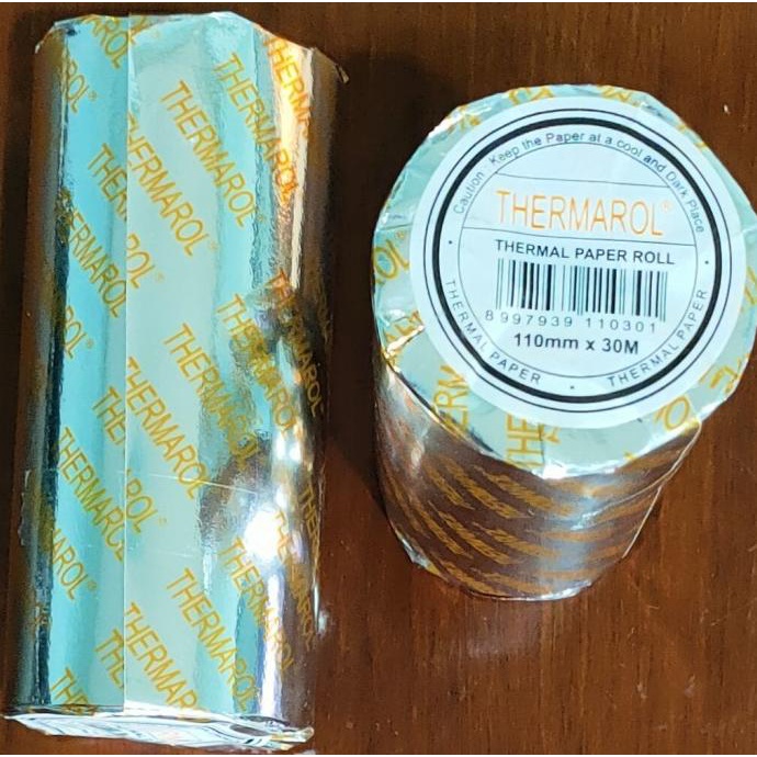 

KERTAS STRUK THERMAL / THERMAL PAPER ROLL - THERMAROL - 110 MM X 30 M