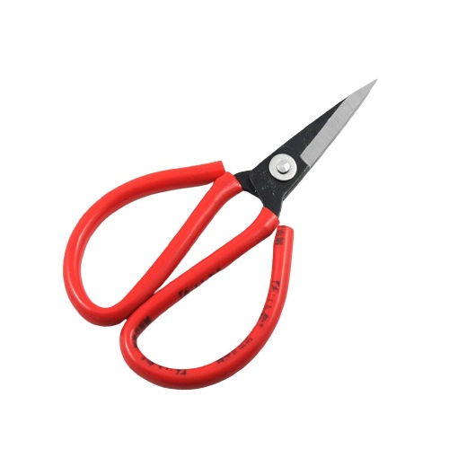 Gunting Kodok Serbaguna 21 cm Gunting Potong Seng Kain Kertas Gagang Karet Merah 21cm Tajam