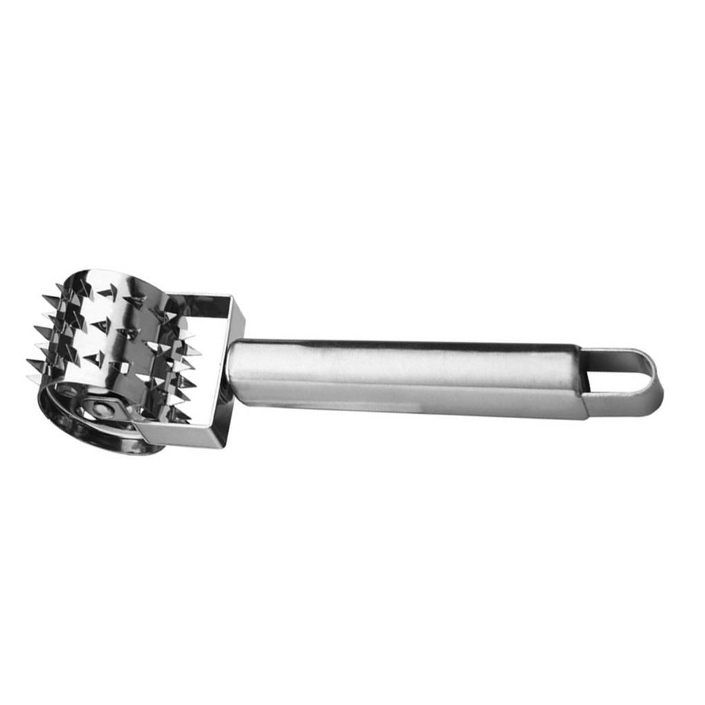 Meat Tenderizer Roller Stainless Steel Rolling Hammer Untuk Steak Ayam Babi