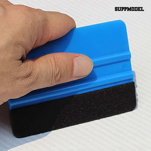 [Auto] Plastik Car Squeegee Decal Wrap Aplikator Soft Felt Edge Scraper Paster Alat