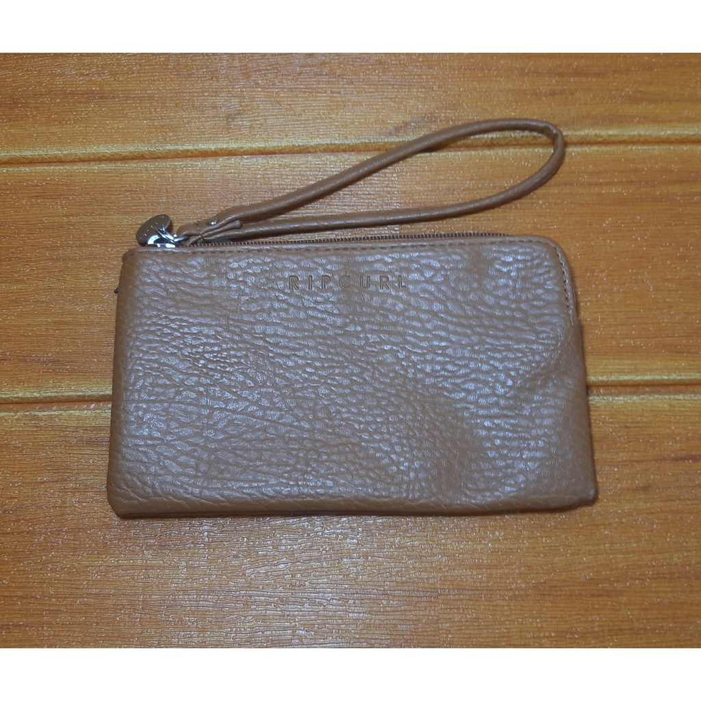 Dompet Ripcurl Original Wanita P21 Essentials II wristlet - tan
