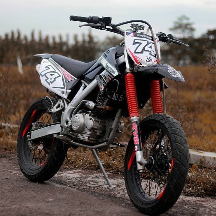 Decal Stiker KLX 150 S / L Lama - Stiker KLX Lama Fullbody Desain Racing Terbaru